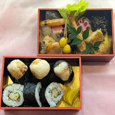 エビの天むす御膳